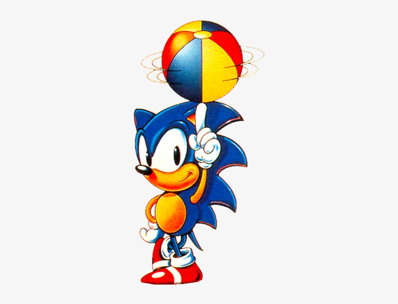 sonic in ball