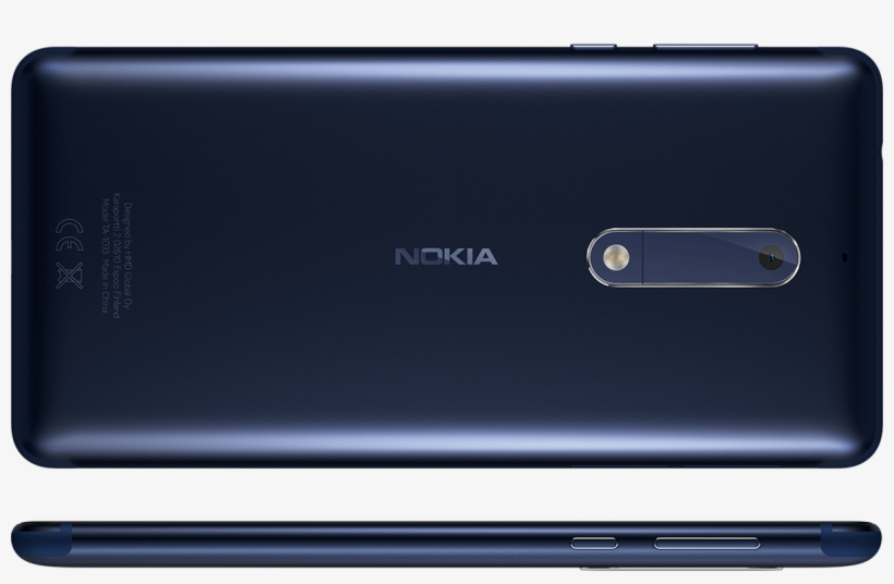Nokia-5 Back - Nokia 5 Tempered Blue, transparent png download