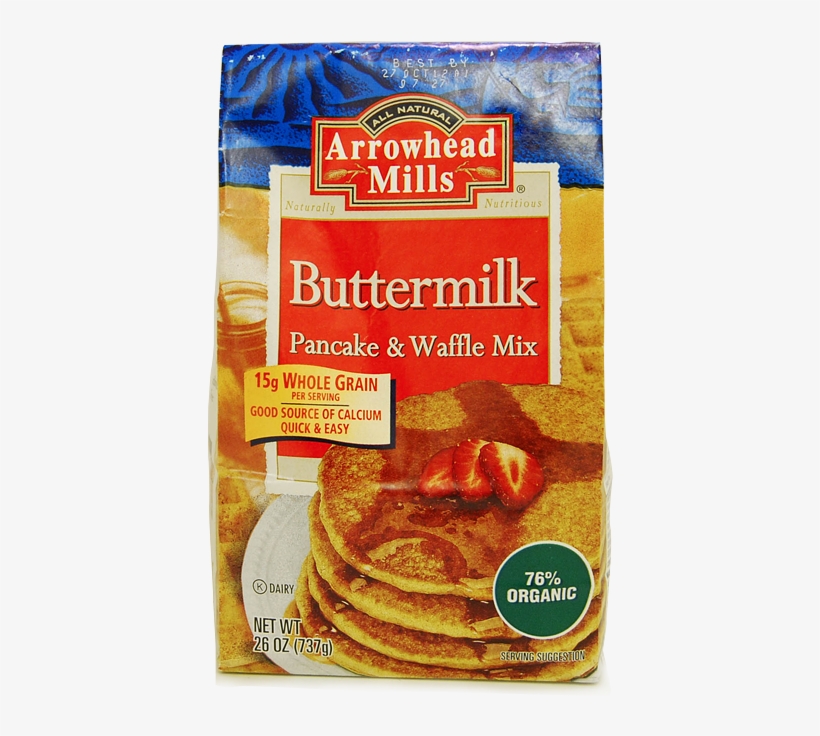 Buttermilk Pancake & Waffle Mix - Arrowhead Mills Multigrain Pancake And Waffle Mix -, transparent png download