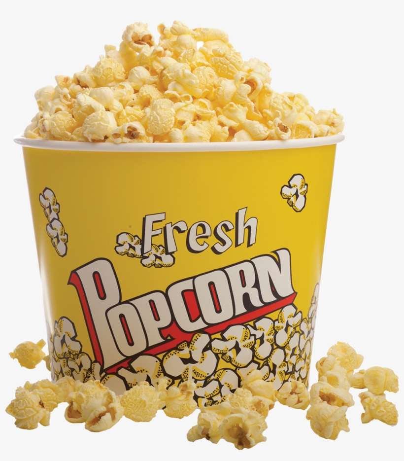 Popcorn Bucket Png Image - Carnival King 170 Oz. Round Paper Popcorn Bucket -, transparent png download