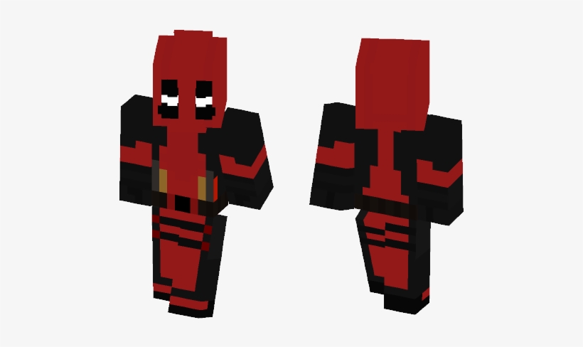 Install Deadpool Skin Instruction - Lil Uzi Vert Minecraft Skin, transparent png download