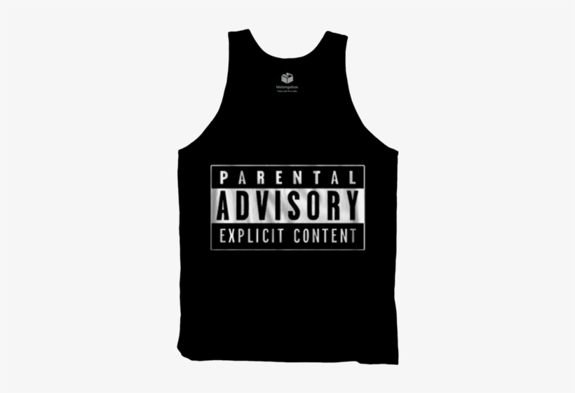 Parental Advisory Tank Top - Parental Advisory, transparent png download