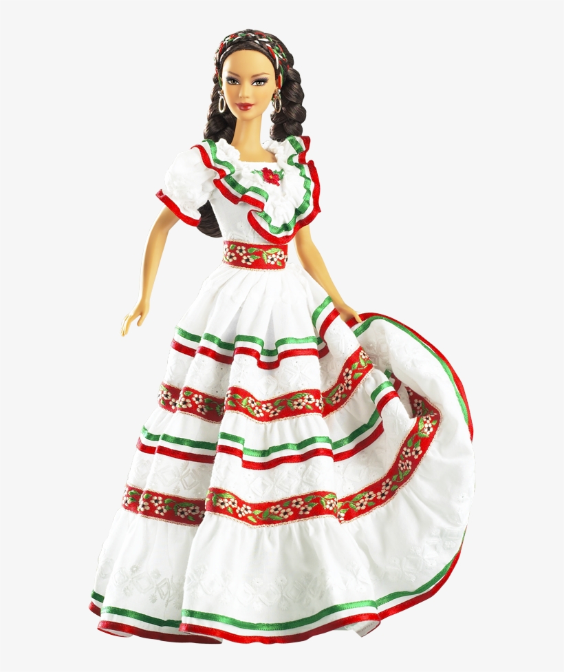 Cinco De Mayo Barbie Doll - Barbie Collector Dolls Of The World, transparent png download