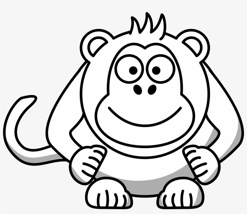 Clip Arts Related To - Cartoon Clipart Black And White, transparent png download