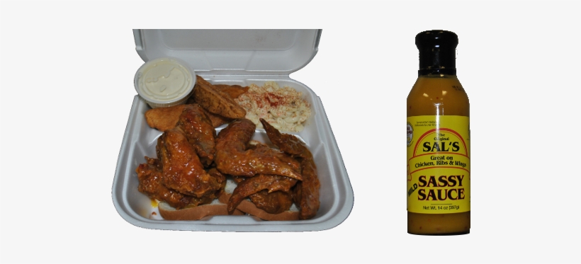 Sal's Chicken Wings - Chicken, transparent png download