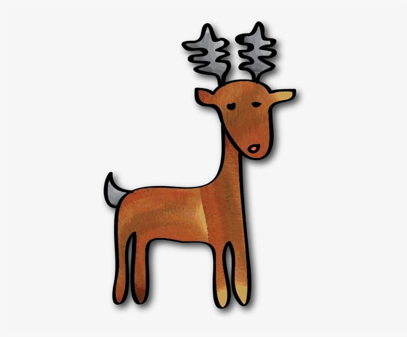 Reindeer 3 - Reindeer, transparent png download