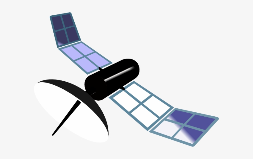 Clip Art At Clker Com Vector Online - Satellite Clipart, transparent png download