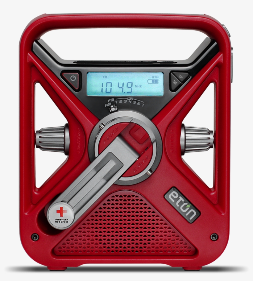 American Red Cross Frx3 Multi-powered Weather Alert - Eton American Red Cross Frx3 Hand Crank Noaa Am/fm, transparent png download