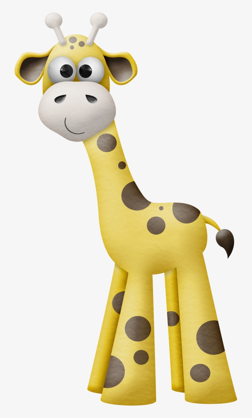 ○•‿✿⁀zoo Crazy‿✿⁀•○ - Yellow And Gray Baby Giraffe Clip Art, transparent png download