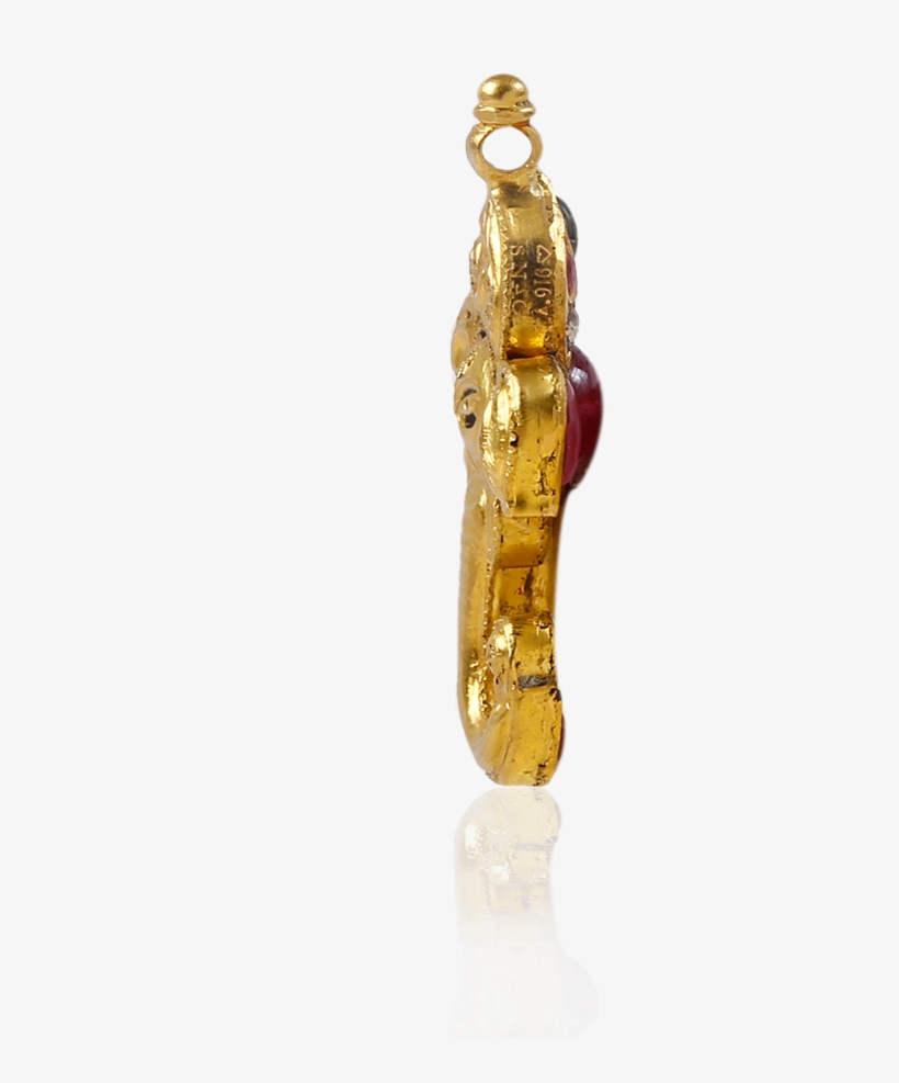 Lord Ganesha Ethnic Gemstone Pendant - Gemstone, transparent png download