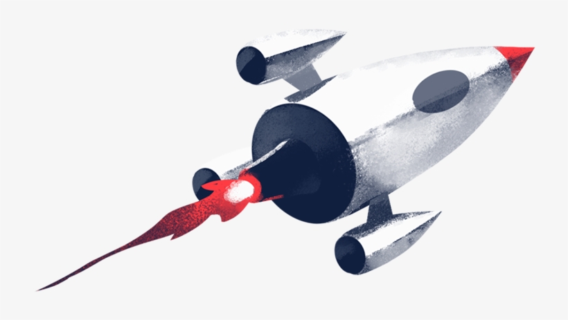 Rocket - Etherparty, transparent png download
