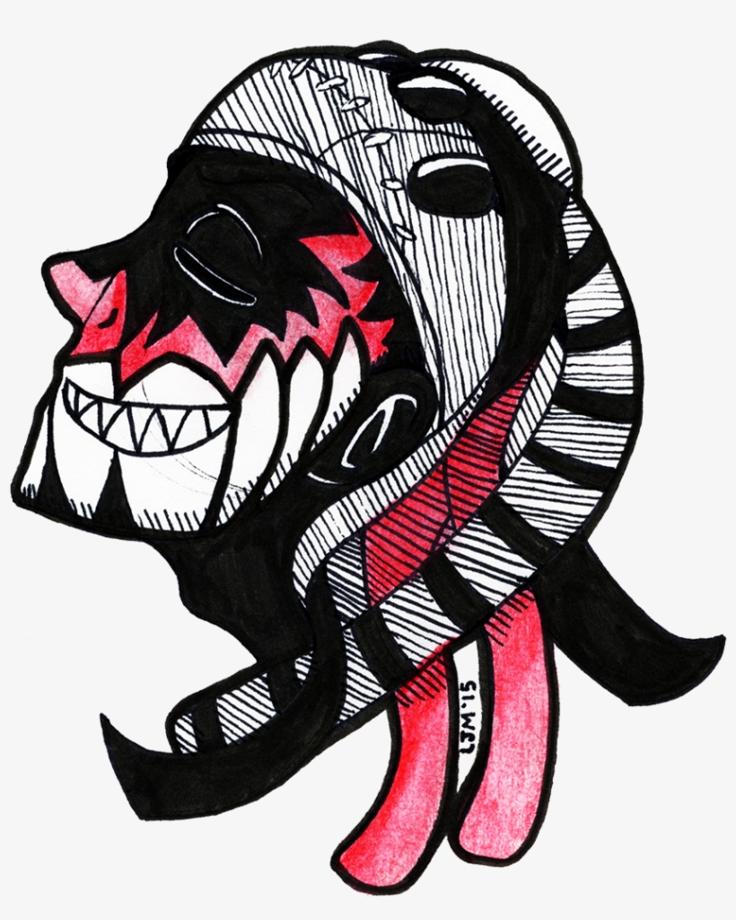 Finn Balor By Sharpie - Sharpie, transparent png download