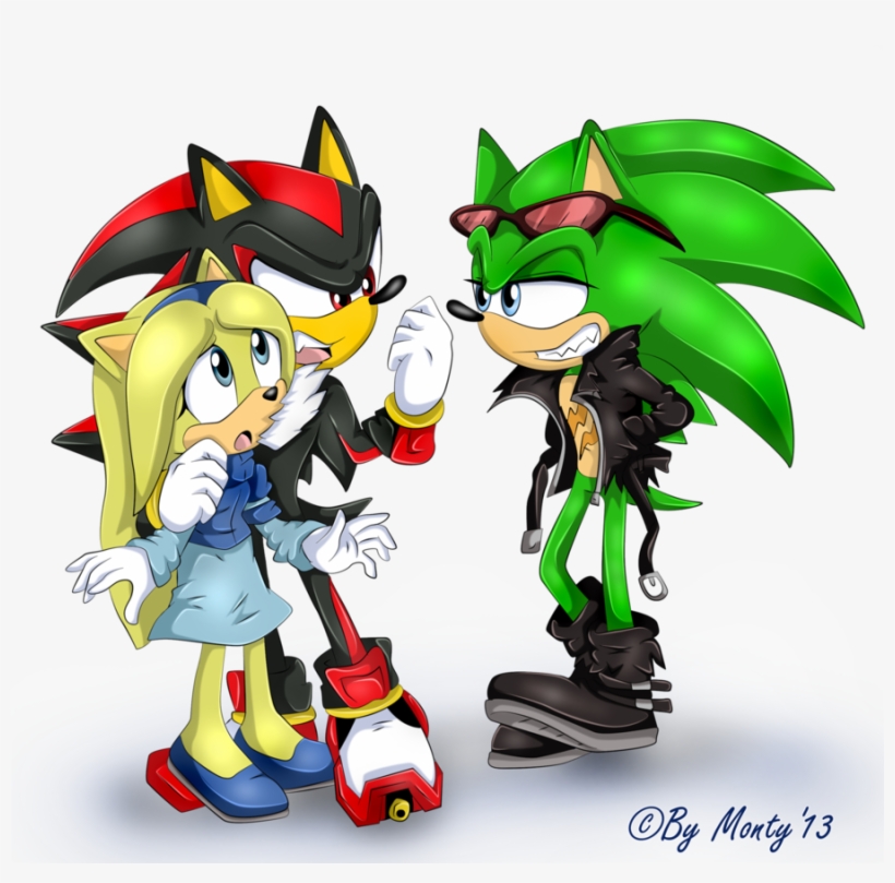 Shadow The Hedgehog And Maria