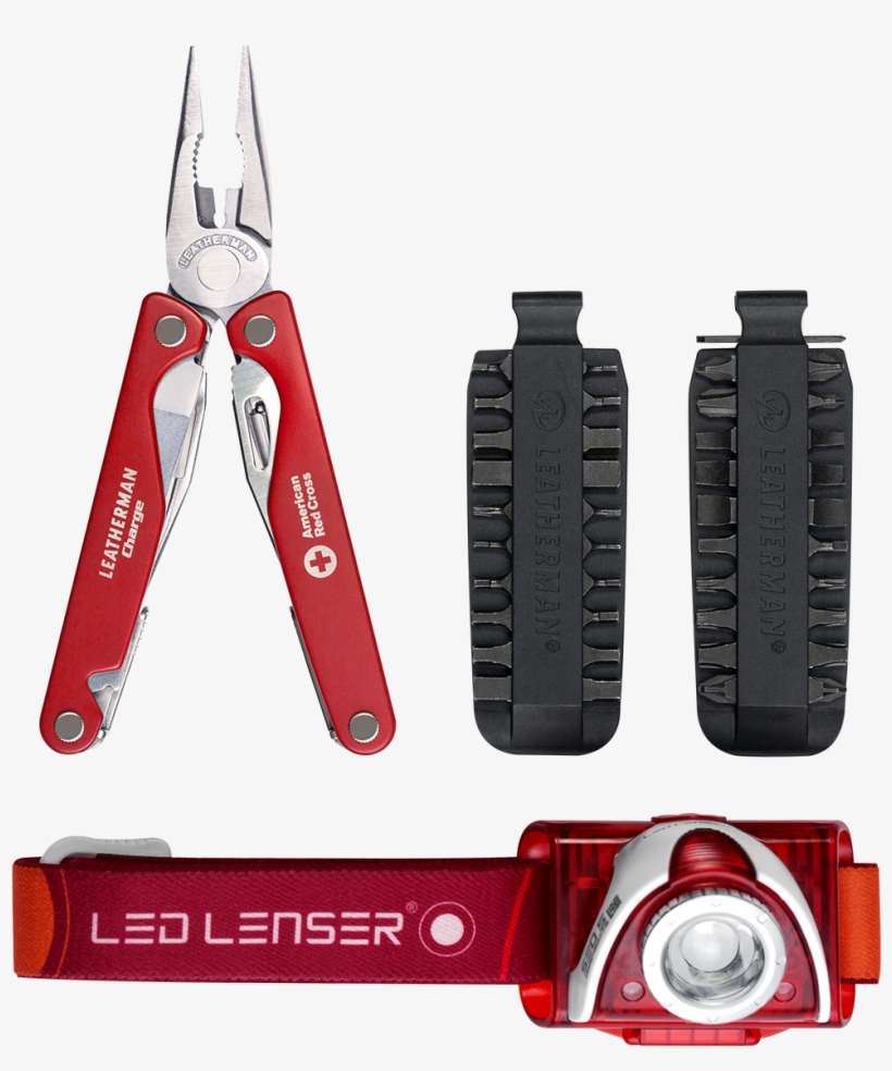 Leatherman Charge Al Prep Kit Includes - Leatherman Charge Red Cross, transparent png download