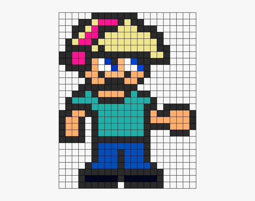Pewdiepie Perler Bead Pattern / Bead Sprite - Pewdiepie Perler Beads, transparent png download