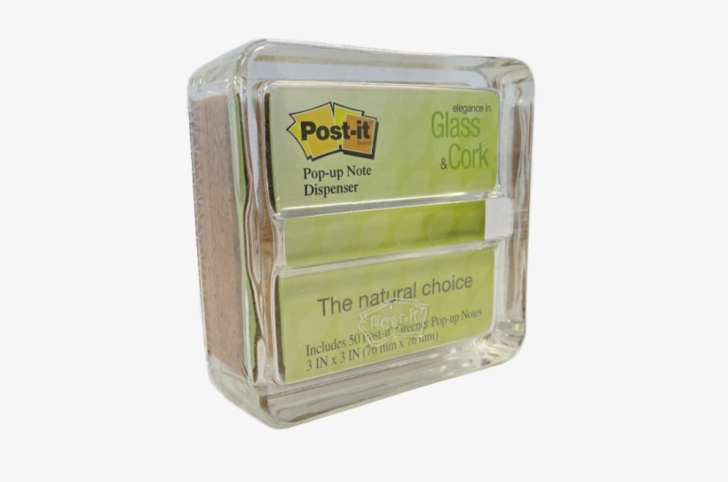 3m Glass And Cork Dispenser - Post, transparent png download