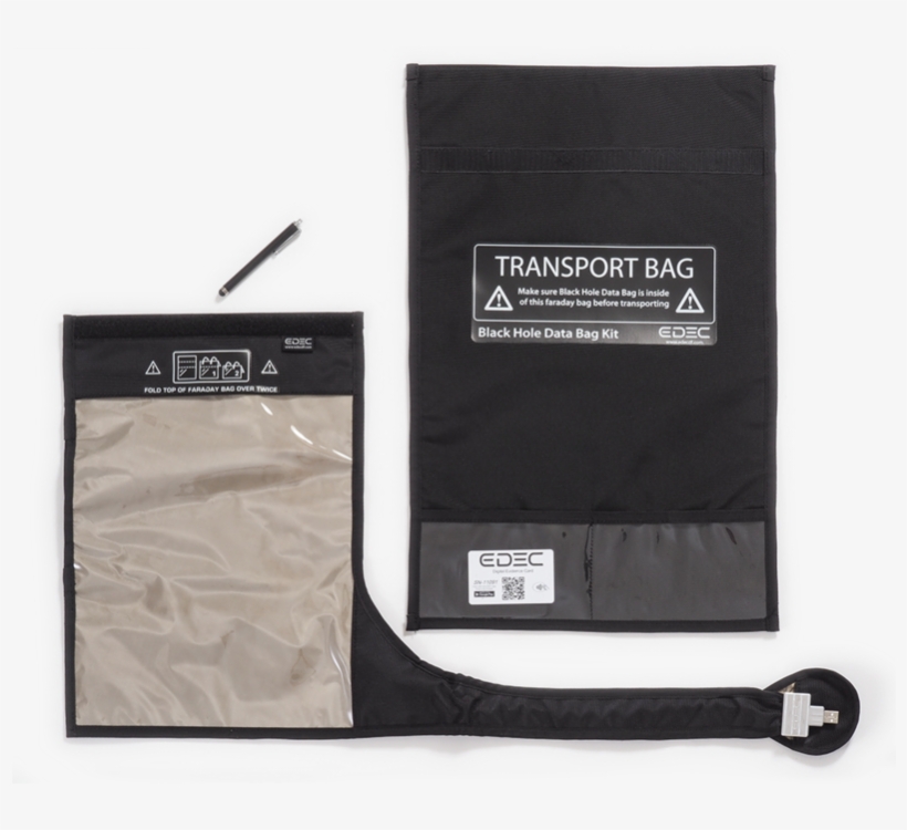 Black Hole Data Bag Vector Kit - Data, transparent png download