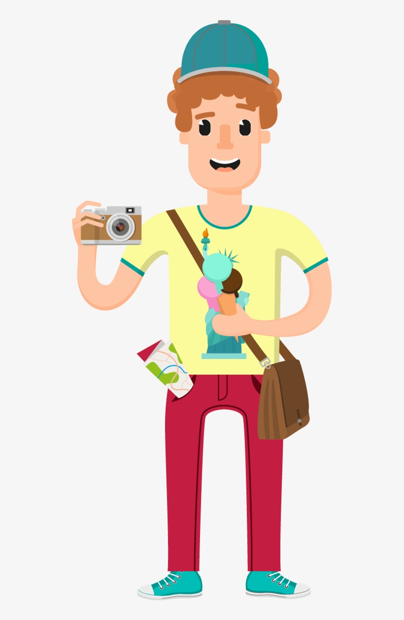 Travel Character 2 Travel Character 3 Travel Character - Travel Png, transparent png download
