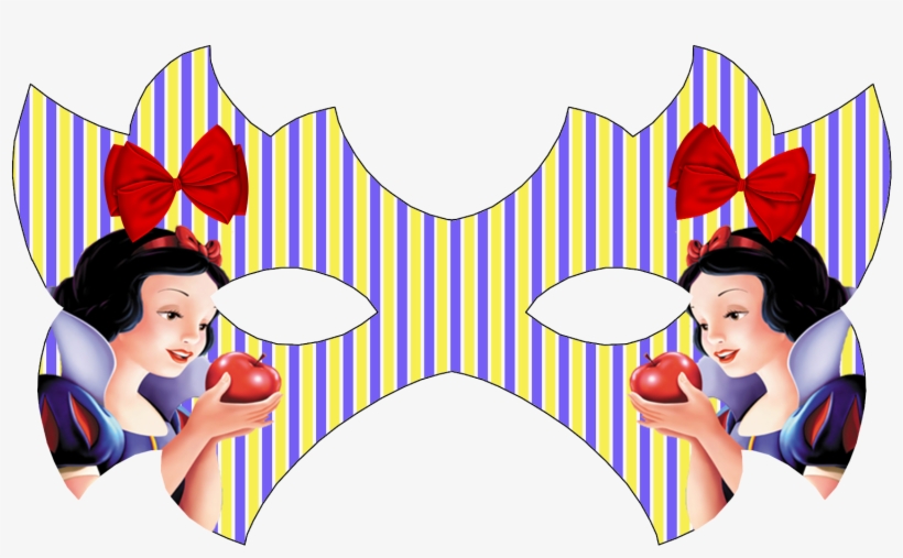 Snow White Free Printable Mask - Snow White, transparent png download
