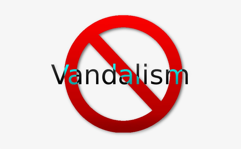 No Vandalism Allowed On Wikipedia - Vandalism, transparent png download