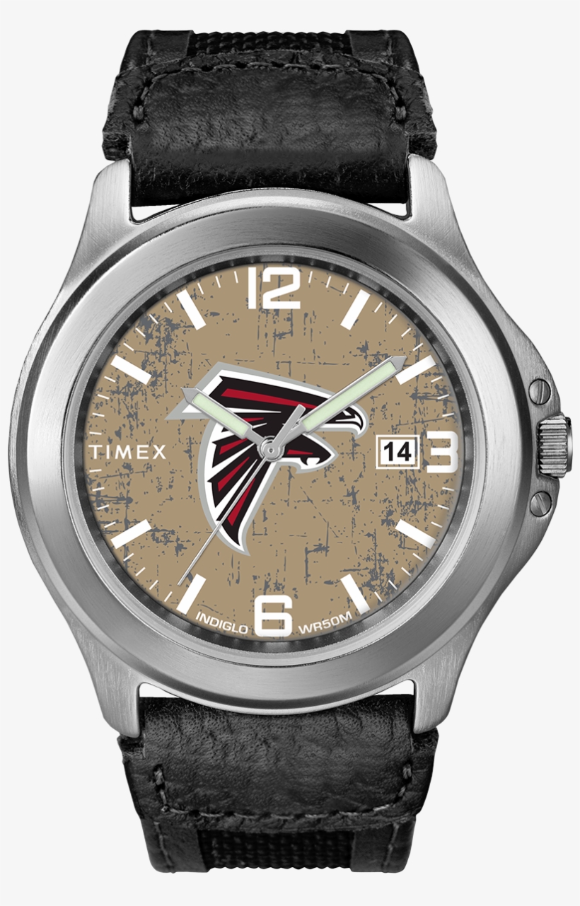 Old School Atlanta Falcons - Timex Expedition With Gray Dial, transparent png download