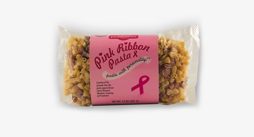 Pink Ribbon Breast Cancer Pasta - Pasta Shoppe Pink Ribbon Pasta, transparent png download