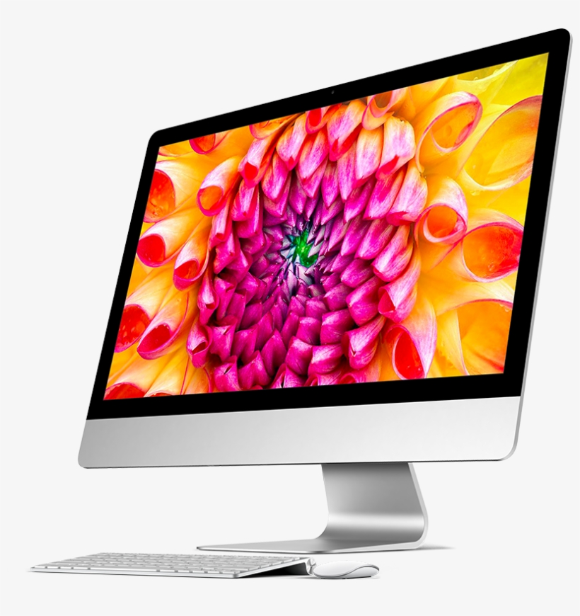 Imac - Apple Imac - 27" Led - Core I5 3.2 Ghz - 8 Gb Ram -, transparent png download