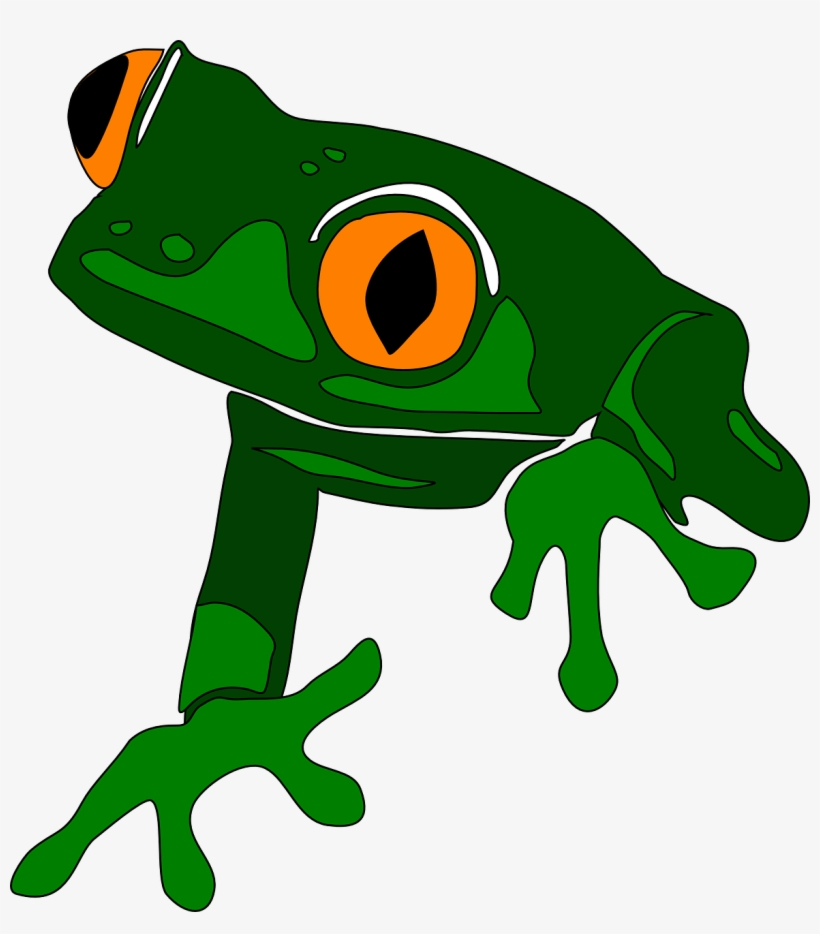 Free - Frog Clip Art, transparent png download