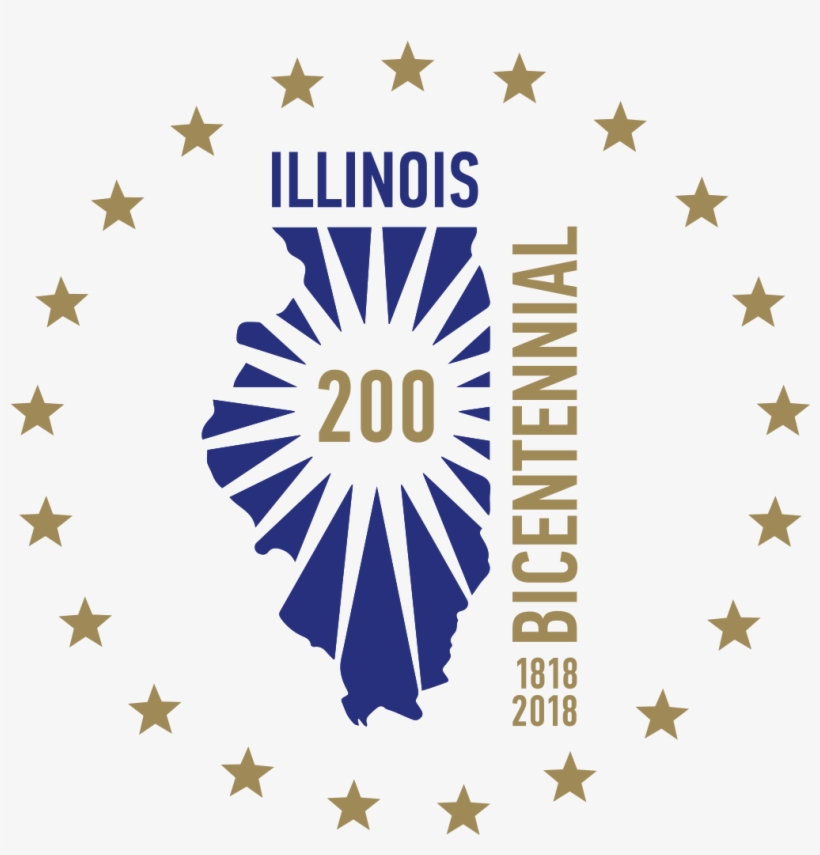 On December 3, 1818, With Only 34,620 Residents, Illinois - State Of Illinois Bicentennial, transparent png download