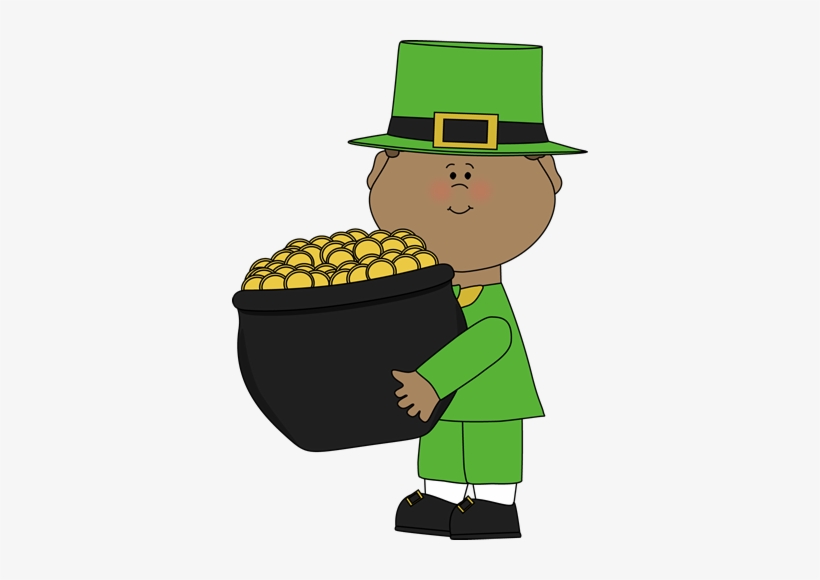 St Patricks Day Clip Art Pot Gold - Numeros De La Suerte De San Patricio, transparent png download