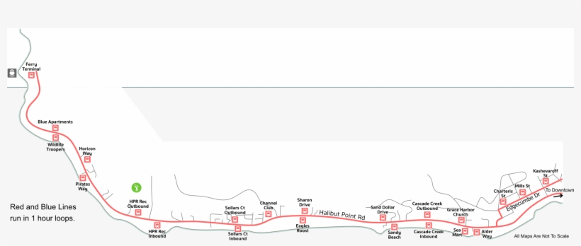 Blue Line Route Out Along Sawmill Creek Road One-hour - Hawaii Public Radio, transparent png download
