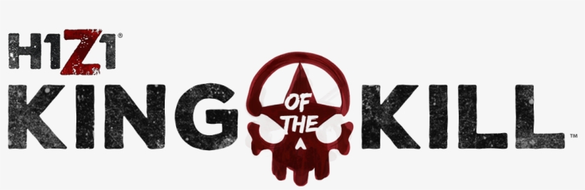 H1z1 Kingofthekill Logo Black On White - H1z1 King Of The Kill Logo, transparent png download