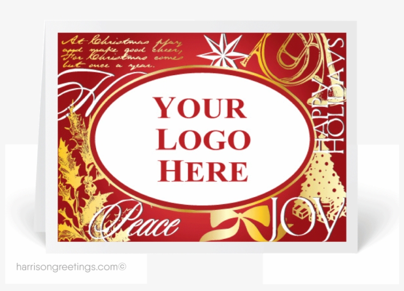 Custom Holiday Logo Card - Christmas Card, transparent png download