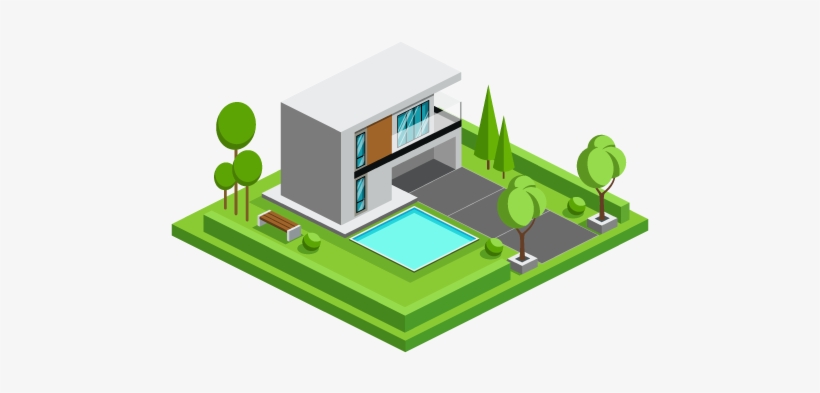 Pano Graphic Real Estate Industry - Vector Graphics, transparent png download