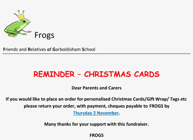 Frogs Christmas Cards Reminder - Chess Sticker, transparent png download