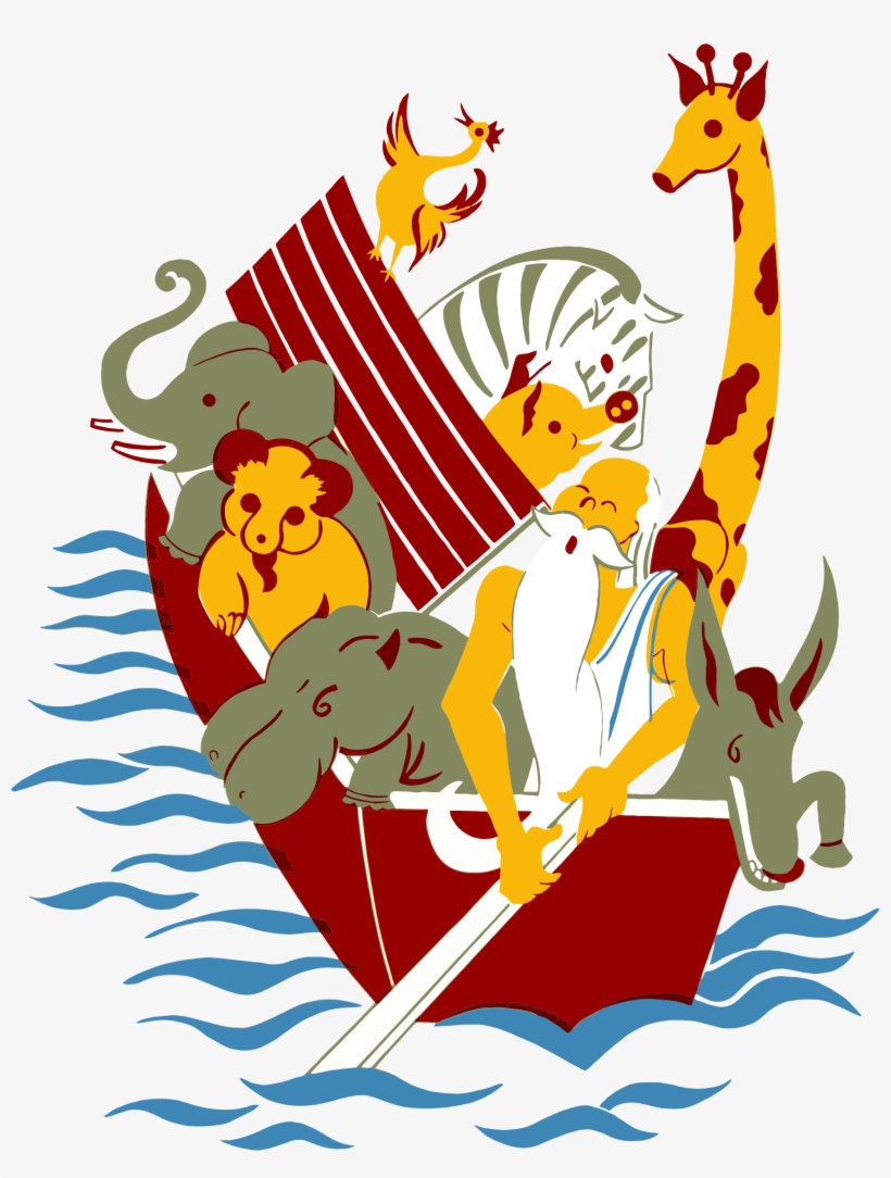 This Free Icons Png Design Of Vintage Noah Illustration, transparent png download