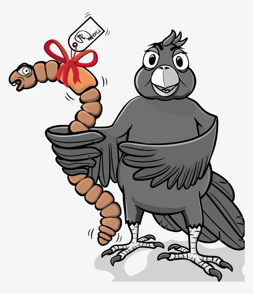 The Early Bird - Bird, transparent png download