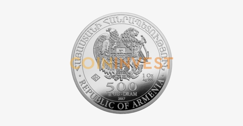 1 Oz Noah's Ark - Silver Coin, transparent png download