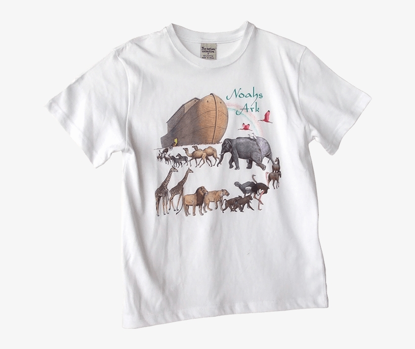Two By Two Noah's Ark T-shirt - Baby Noah's Ark Shirt, transparent png download