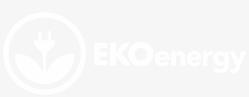 Ekoenergy, White Logo, Png, 39 Kb Gb - Graphic Design, transparent png download