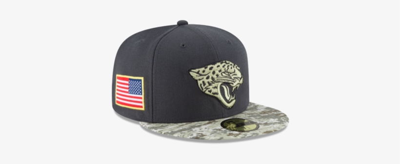 Nfl Jacksonville Jaguars New Era Graphite Salute To - New Era Jacksonville Jaguars Salute To Service 59fifty, transparent png download