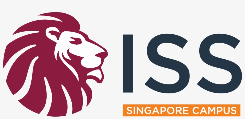 Iss Sg Logo Hor Cr Pms Pos - International School Singapore Logo, transparent png download