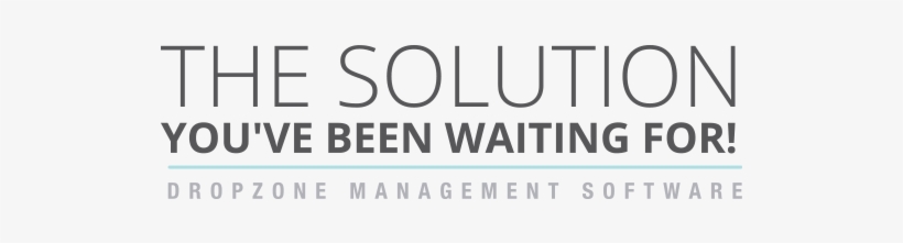 The Solution You've Been Waiting - Software, transparent png download