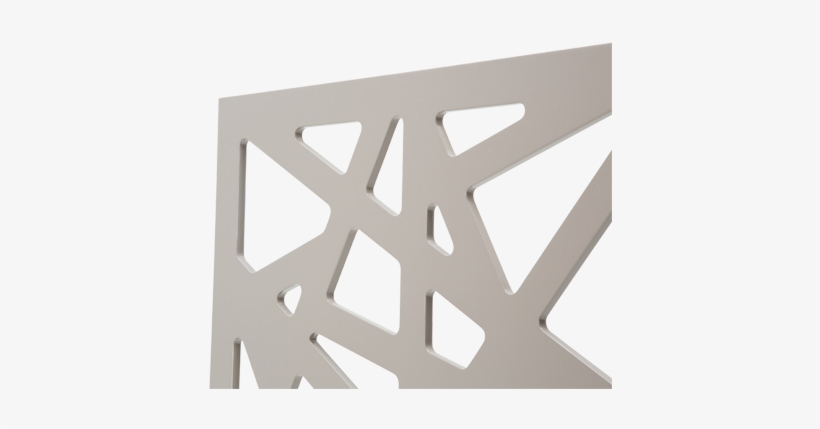 Amini - Trance Lattice Brown Decorative Room Divider By Aico,, transparent png download