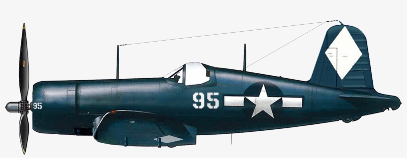 F4u 1d Corsair, Vmf - F4u Corsair Black Sheep Squadron, transparent png download