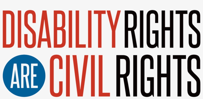 White 300 Dpi - Disability Rights Are Civil Rights, transparent png download
