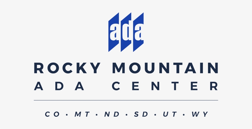 Rocky Mountain Ada Center Logo - Americans With Disabilities Act Of 1990, transparent png download
