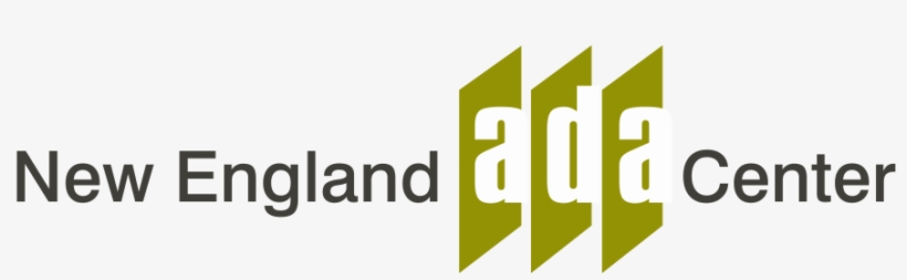 New England Ada Center Logo - Americans With Disabilities Act Of 1990, transparent png download