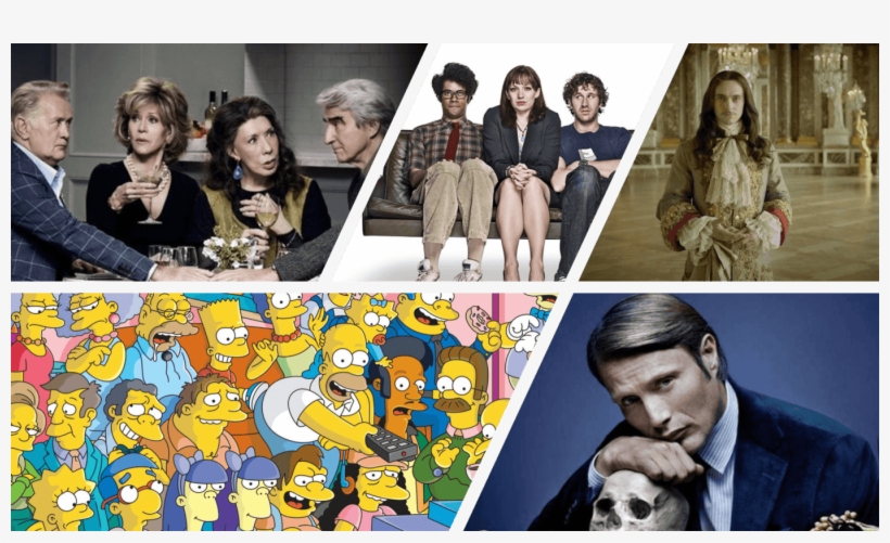 Simpsons Sofa Cast - 24 X 36 Inches Maxi Poster, transparent png download