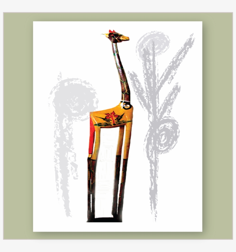 Namo Webeditor 2006 Serial Number - Handpainted Giraffe Greeting Cards (pk Of 20), transparent png download